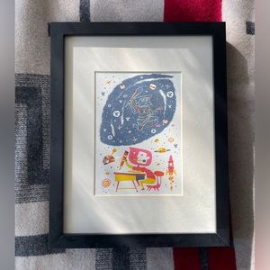 The weekend press- letterpress print